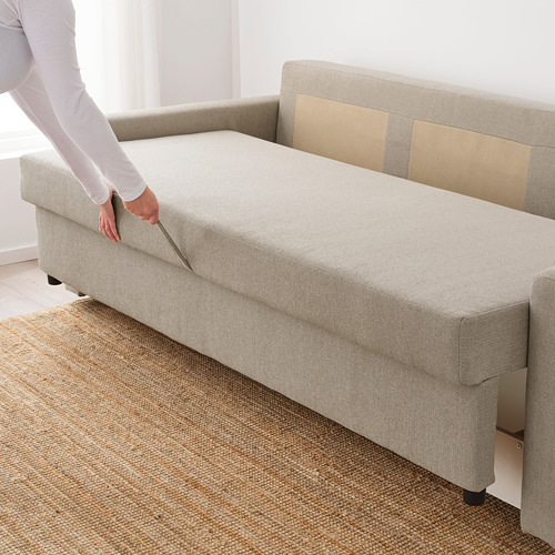 FRIHETEN sofá cama 3 plazas
