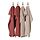 Select colour variation: Red / beige striped