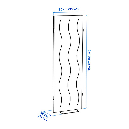 MITTZON, acoustic screen, floor standing 13 of 17 open dialog