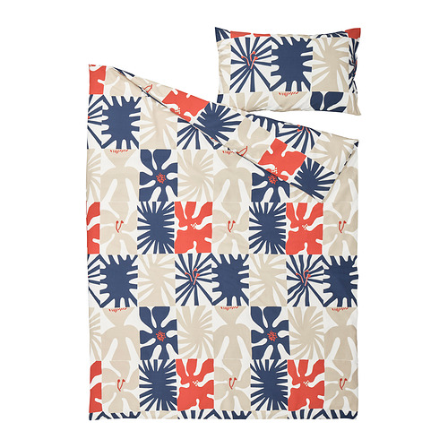 HYLSNEJLIKA, duvet cover and pillowcase(s) 6 of 6 open dialog