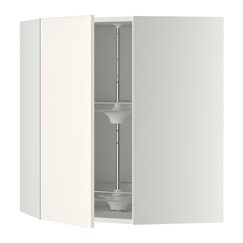 METOD, corner wall cabinet with carousel 1 of 4 open dialog