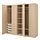 Select colour variation: FORSAND white stained oak effect