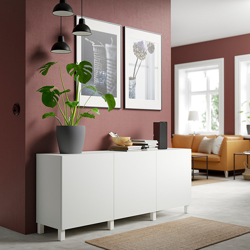 BESTÅ, storage combination with doors 3 of 7 open dialog