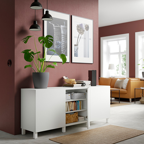BESTÅ, storage combination with doors 2 of 7 open dialog