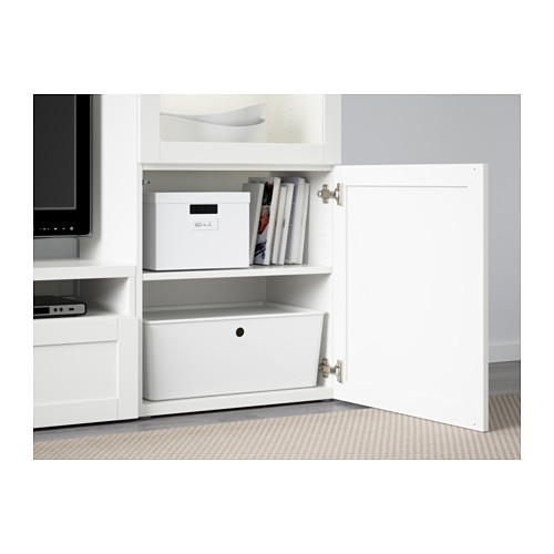 BESTÅ, mueble TV con riel para cajón con cierre suave. 3 de 5 open dialog