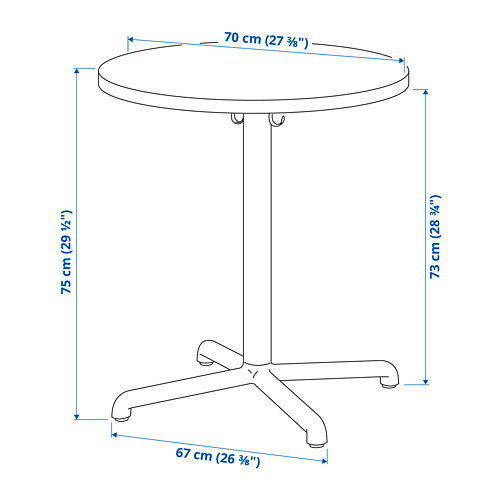 STENSELE / LIDÅS, table and 2 chairs 7 of 8 open dialog