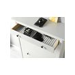 HEMNES zapatero con 2 compartimentos y 1 cajón