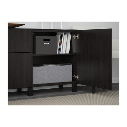 BESTÅ, storage combination with drawer runner, soft-closing. 4 of 4 open dialog