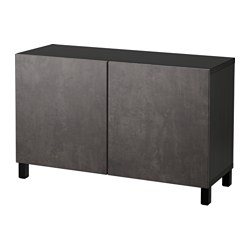 Current variation Black-brown Kallviken / Stubbarp / dark gray concrete effect