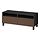 Select colour variation: black-brown Björköviken/Stubbarp/brown stained oak veneer