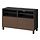 Select colour variation: black-brown Björköviken/Stubbarp/brown stained oak veneer