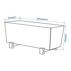 Measurement Illustration - BITTERGURKA plant pot