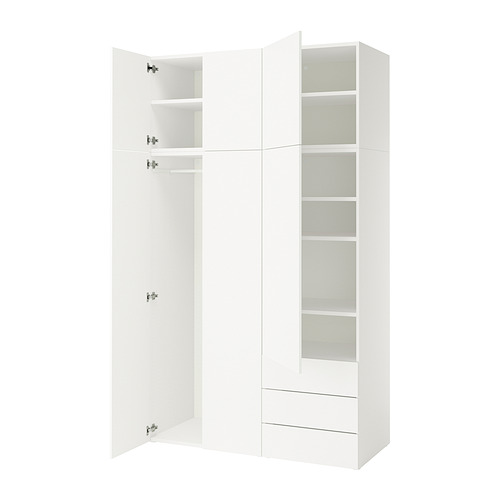 PLATSA, wardrobe with 6 doors+3 drawers 1 of 3 open dialog