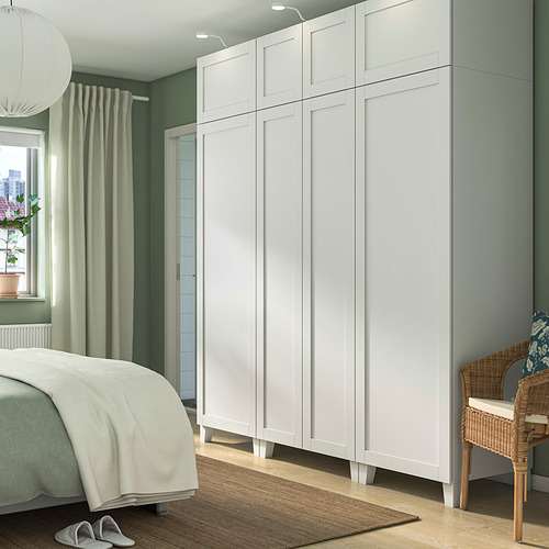 PLATSA, wardrobe with 8 doors 3 of 3 open dialog