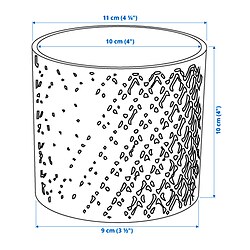 Measurement Illustration - CHIAFRÖN plant pot