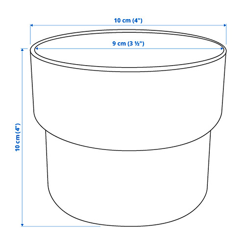 FÖRENLIG, plant pot 6 of 7 open dialog