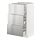 Select colour variation: white/Nogsta stainless steel