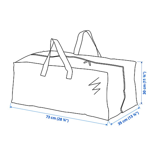 FRAKTA, storage bag for cart 8 of 8 open dialog