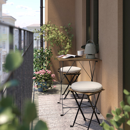 TÄRNÖ, mesa con 2 taburetes, exterior. 2 de 2 open dialog