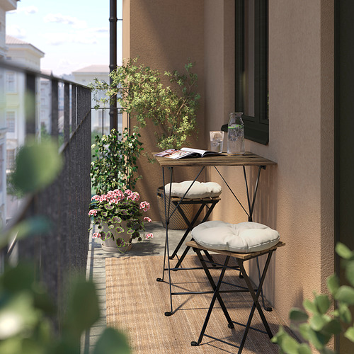 TÄRNÖ, mesa con 2 taburetes, exterior. 2 de 2 open dialog