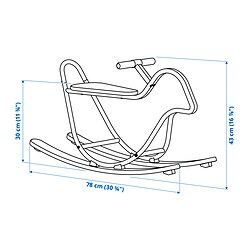 Ilustración de medidas - GREJSIMOJS pájaro balancín
