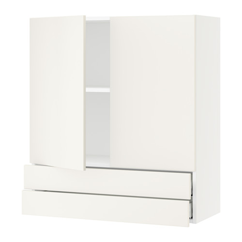 SEKTION / MAXIMERA, wall cabinet w 2 doors/2 drawers. 1 of 3 open dialog