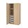 Select colour variation: FORSAND white stained oak effect