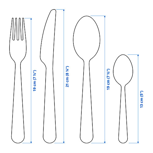 DRAGON, 24-piece flatware set 6 of 6 open dialog