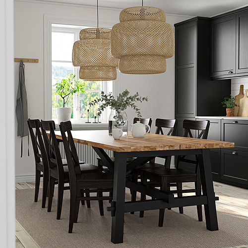 SKOGSTA / INGOLF, table and 6 chairs 2 of 6 open dialog