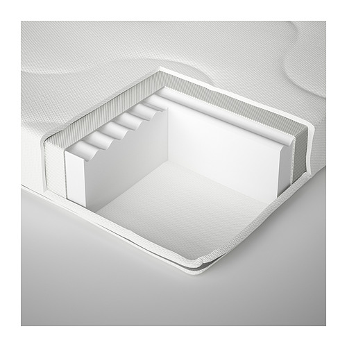 KRUMMELUR, foam mattress for crib. 3 of 6 open dialog