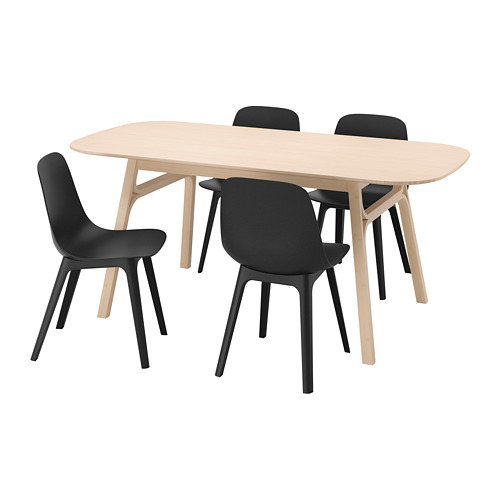 VOXLÖV / ODGER, table and 4 chairs 1 of 7 open dialog
