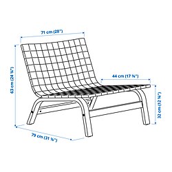 Measurement Illustration - STOCKHOLM 2025 chair