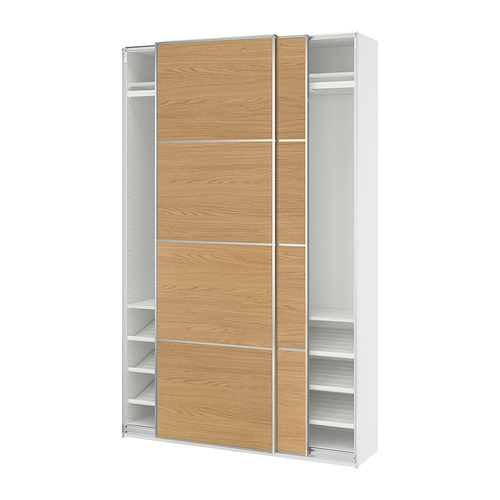 PAX / MEHAMN, wardrobe with sliding doors. 1 of 5 open dialog