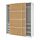 Select colour variation: MEHAMN dark brown oak effect / oak effect
