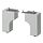 Select colour variation: light gray