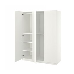 PAX/GULLABERG, wardrobe combination, FORSAND white