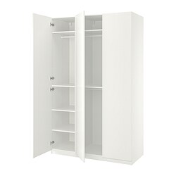 PAX/KAMMARTORP/GULLABERG, combinación armario, FORSAND blanco