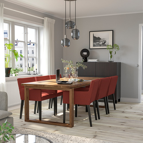 MÖRBYLÅNGA / MÅRENÄS, mesa + 6 sillones. 2 de 9 abrir diálogo