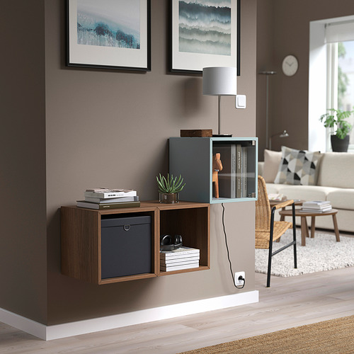 EKET, wall cabinet with glass door 3 of 7 open dialog