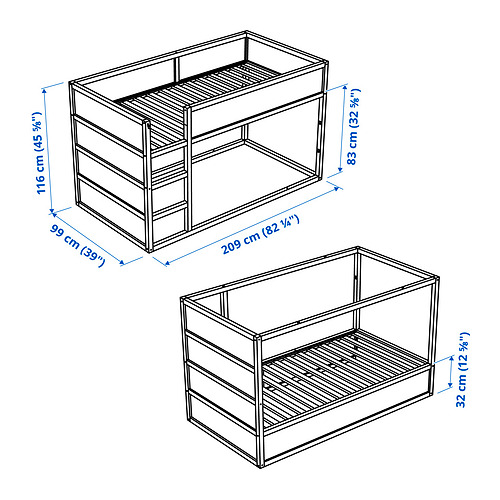 KURA, reversible bed 7 of 7 open dialog