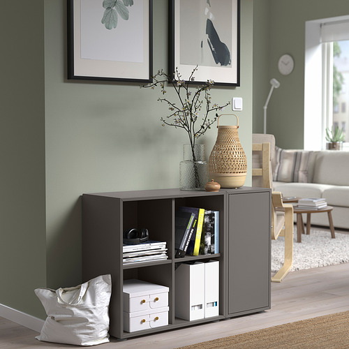 EKET, shelf unit with door and feets 3 of 8 open dialog