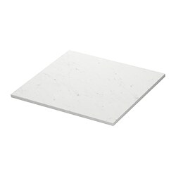 TOLKEN, countertop, White marble effect / foliated board