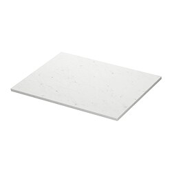 TOLKEN, countertop, White marble effect / foliated board