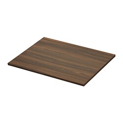 TOLKEN, countertop, Brown walnut effect / laminated
