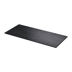 TOLKEN, countertop, Black marble effect / foliated board