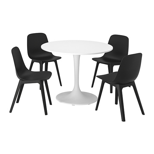 DOCKSTA / ODGER, table and 4 chairs 1 of 9 open dialog