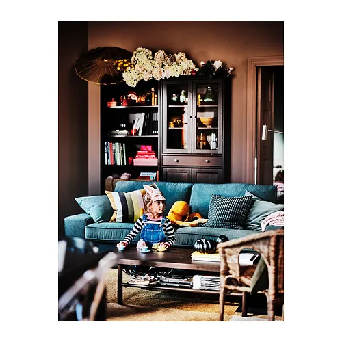 IKEA Mallorca KIVIK seat sofa, Kelinge grey-turquoise