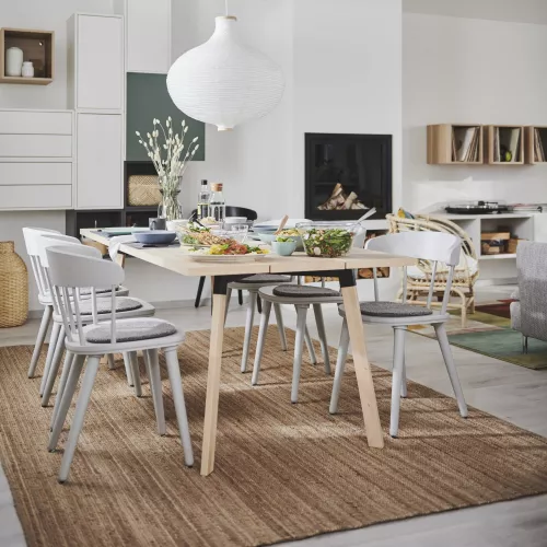 IKEA Fuerteventura - LOHALS rug, flatwoven, natural, 200x300 cm