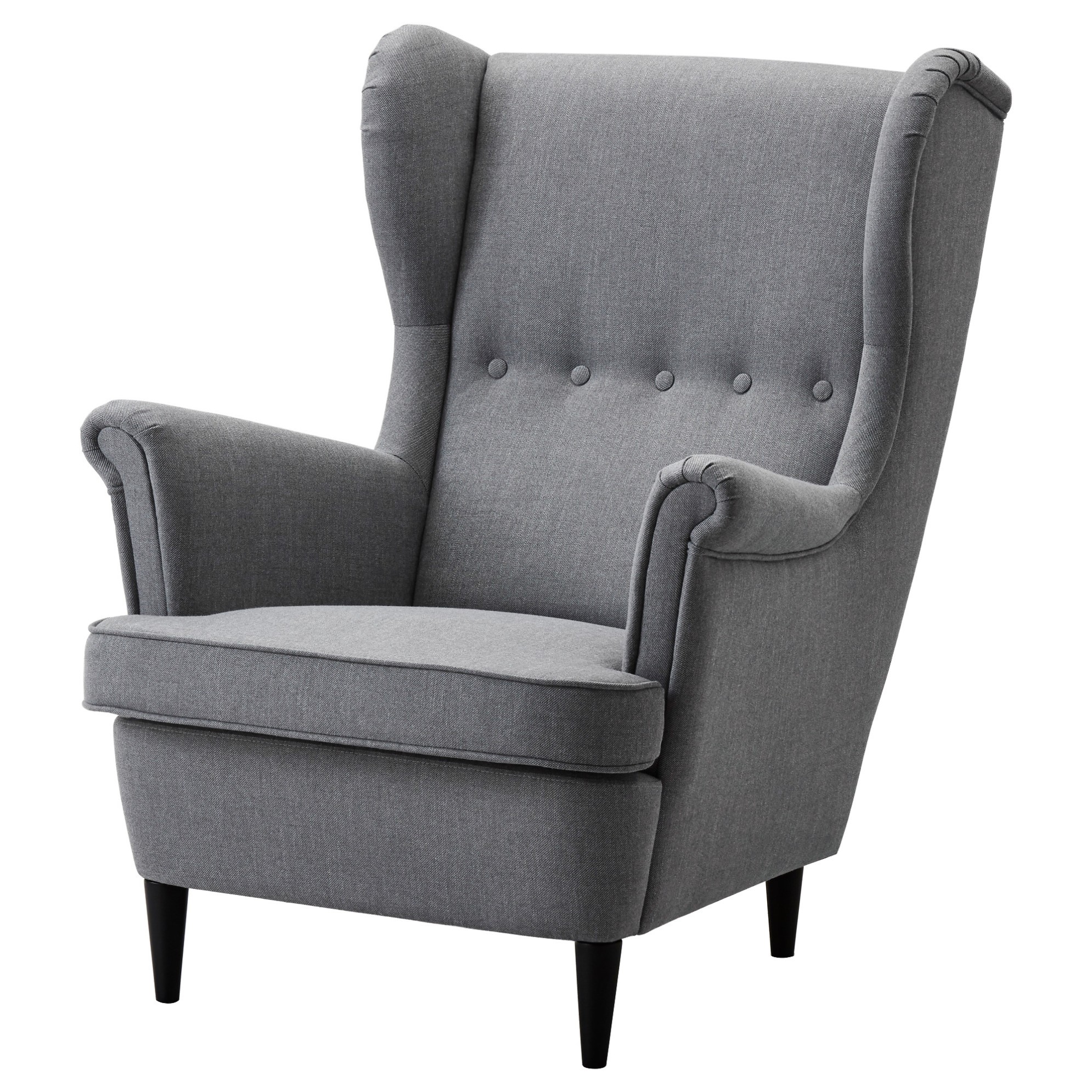 STRANDMON, wing chair with extra slipcover 2 of 5 open dialog