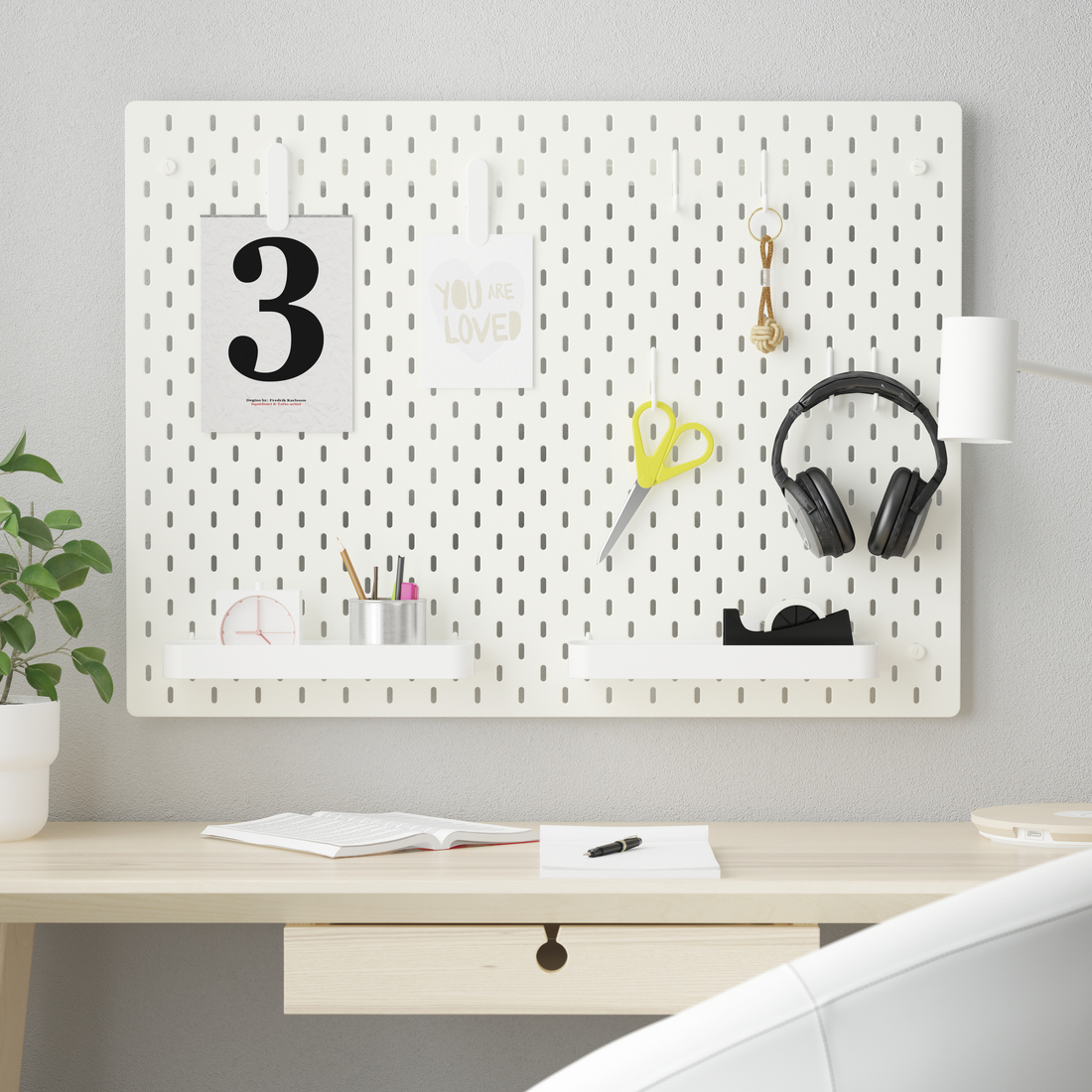 SKÅDIS, pegboard combination 2 of 4 open dialog